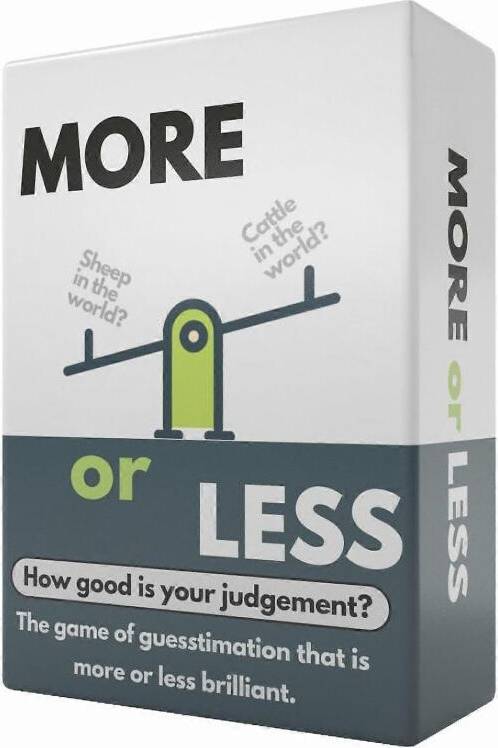 More or Less Original Edition Card Game