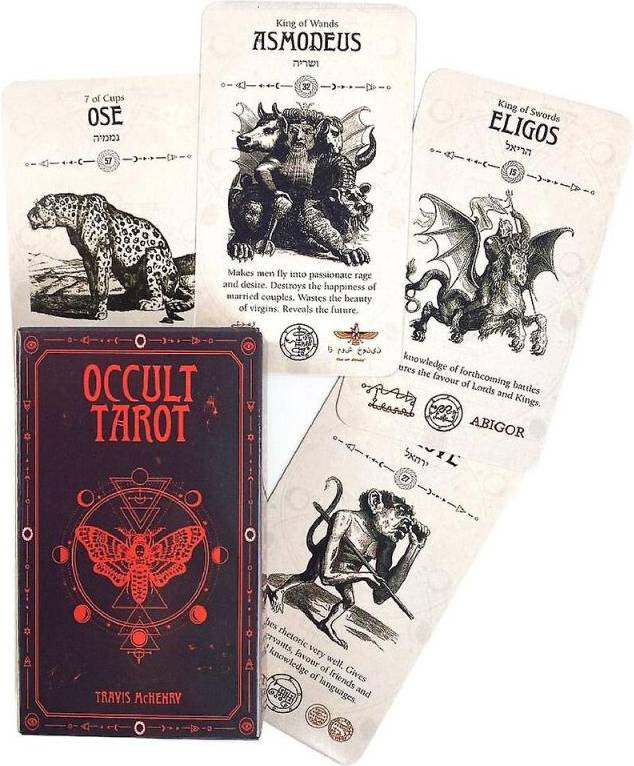 Tarot Occult Tarot Cards Divination Set