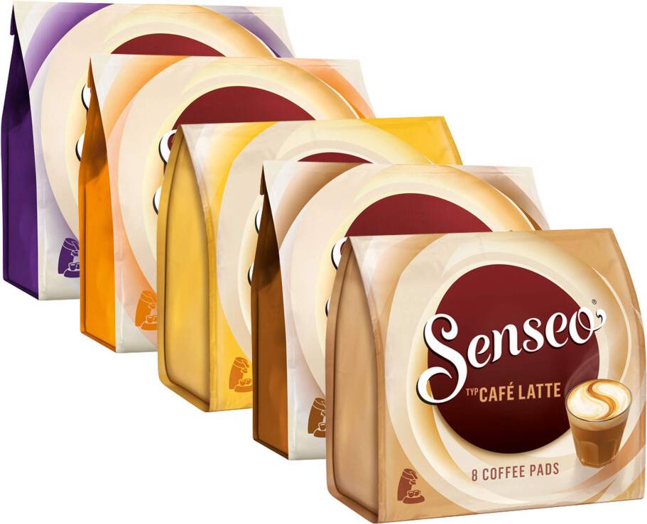 Senseo Coffee Pods Creamy Collection Set 5 Types