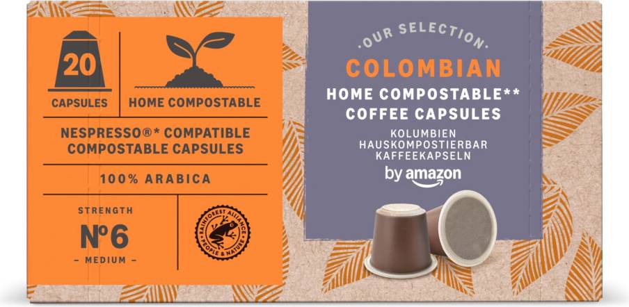 Amazon Compostable Coffee Capsules Nespresso