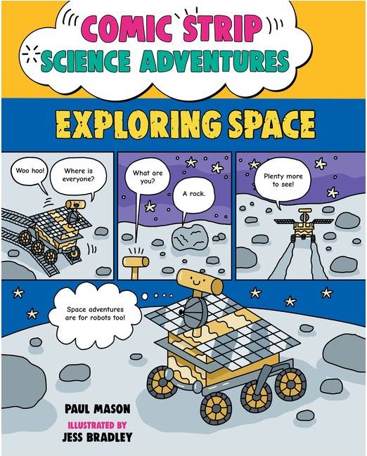 Comic Strip Science Adventures Exploring Space Paperback (Paperback)