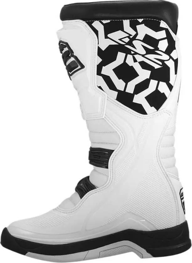 LS2 Textil Raptor Touring Boots - White