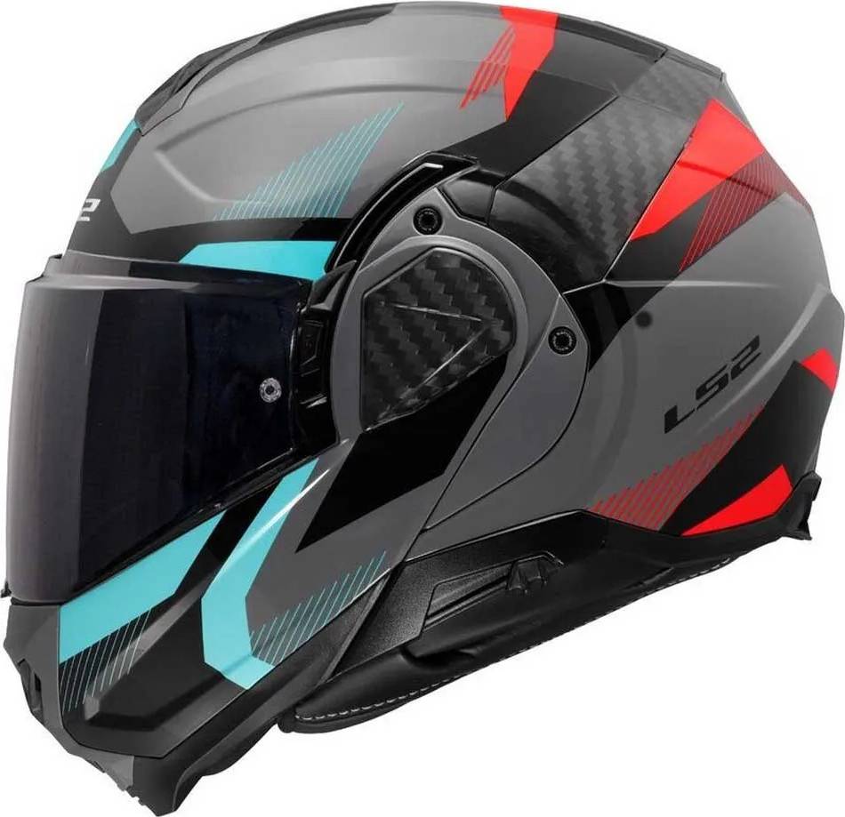 LS2 Ff910 Advant II Triple Modular Helmet Grey