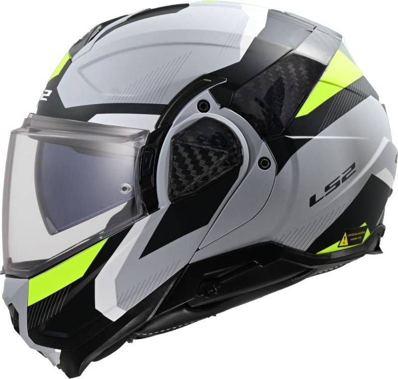 Ls2 advant 2 LS2 Ff910 Advant II Triple Modular Helmet Grau