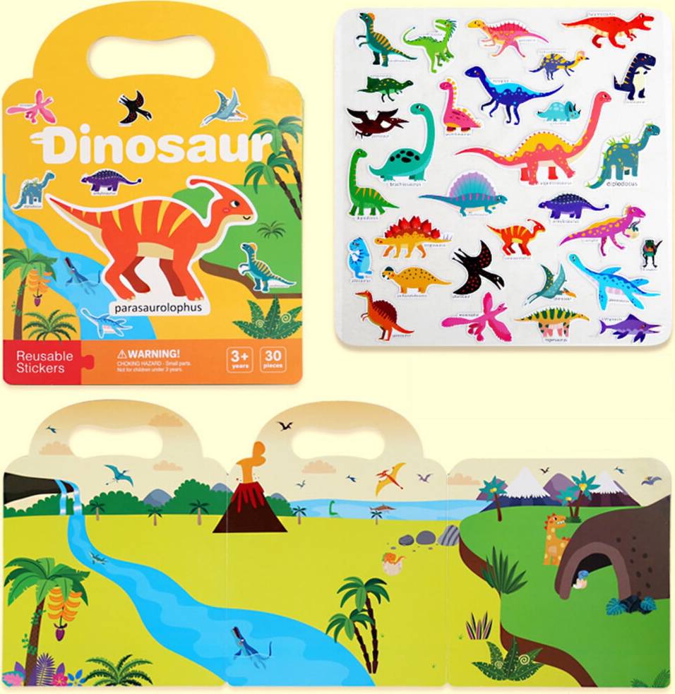 Reusable Sticker Activity Book