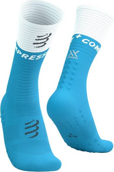 Mid Compression Running Socks - Blue