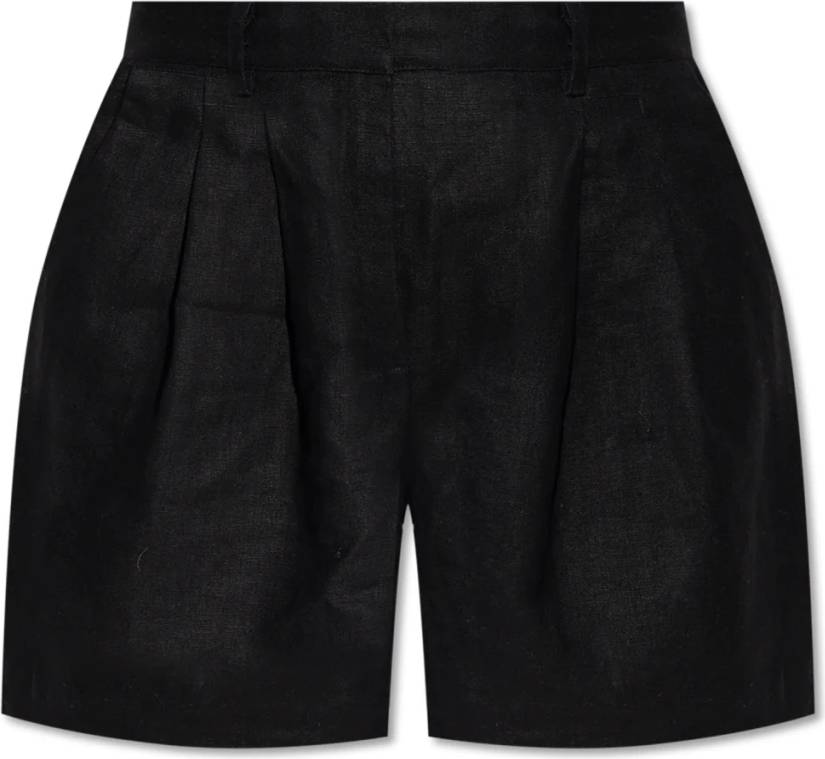 Marchello Linen Shorts - Sort
