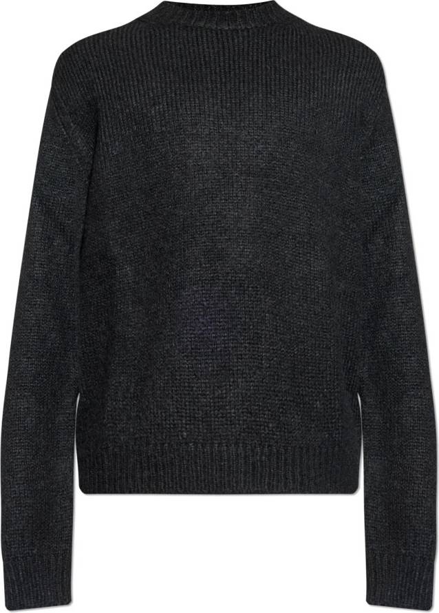 Uld Sweater Strik Herre - Sort