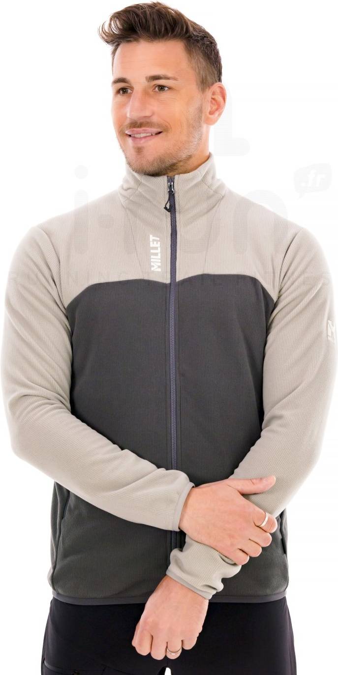 Millet Ubic Lightgrid Jacket Fleecejacka - Grå