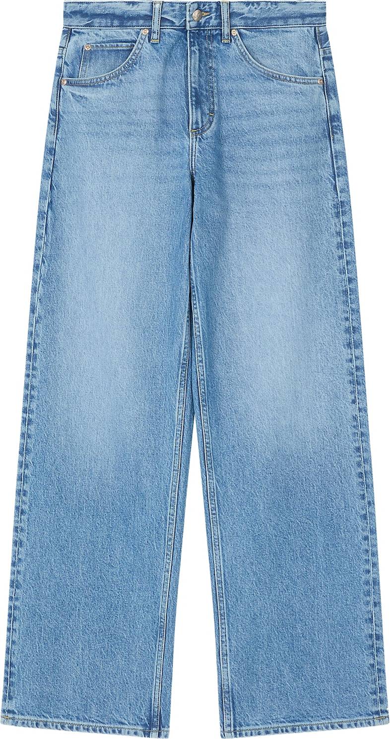 Lee Rider Loose Straight Jean Ocean Bound - Blue
