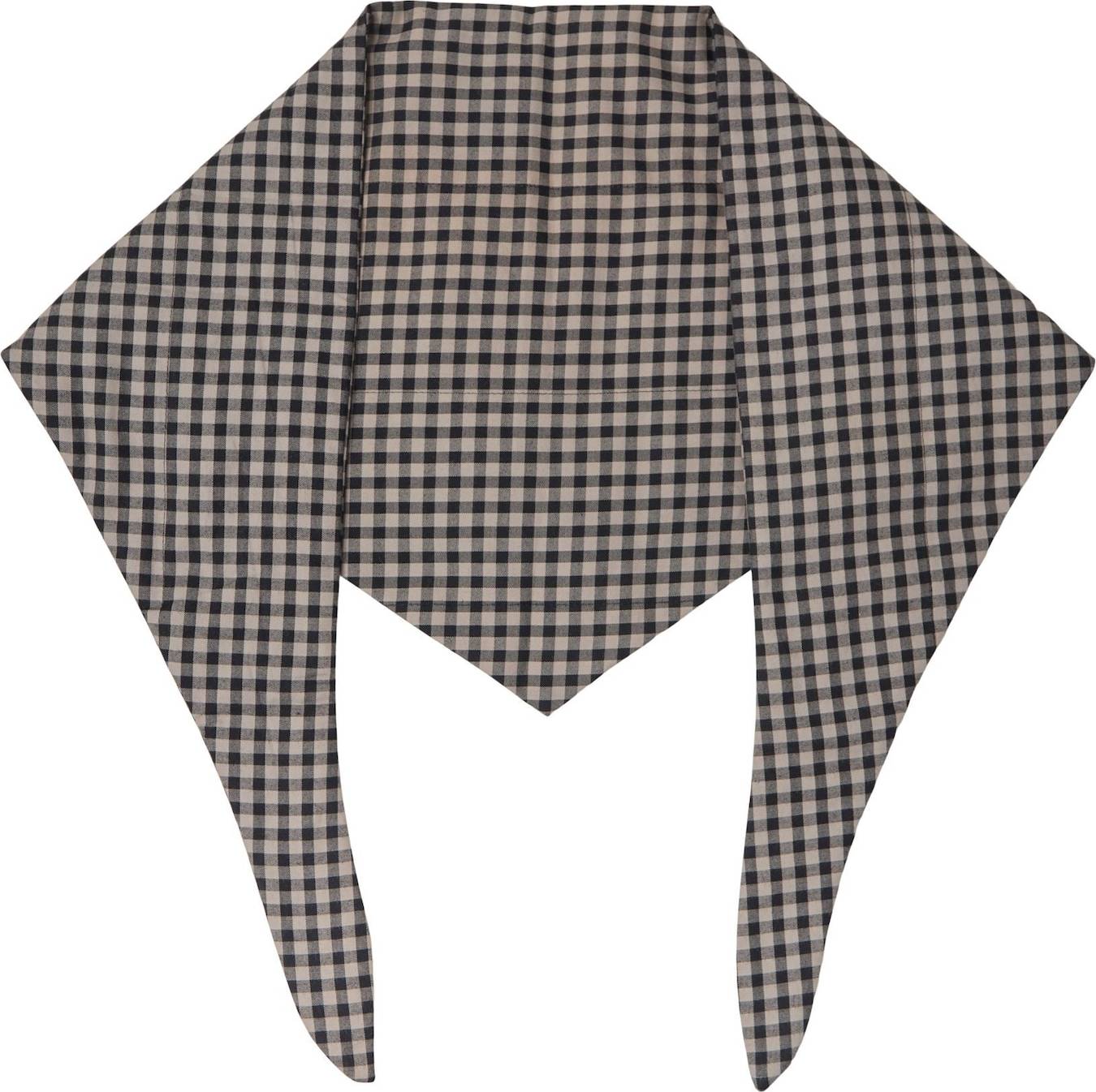 Object Objolivia Padded Checked Scarf - Grey