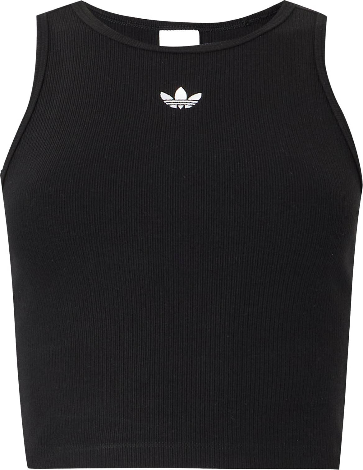adidas Essentials Rib Tank Top - Black