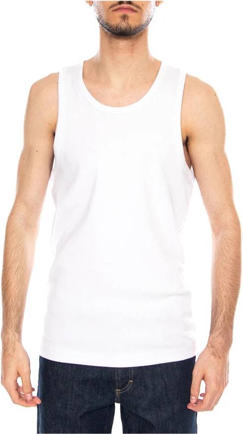 Lee Slim Ribbed Tank Bright White