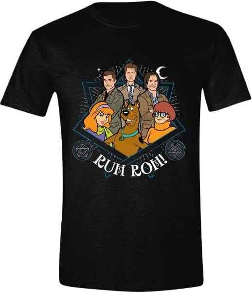 PCMerch Supernatural T-Shirt Scoobynatural Group Ruh Roh Size