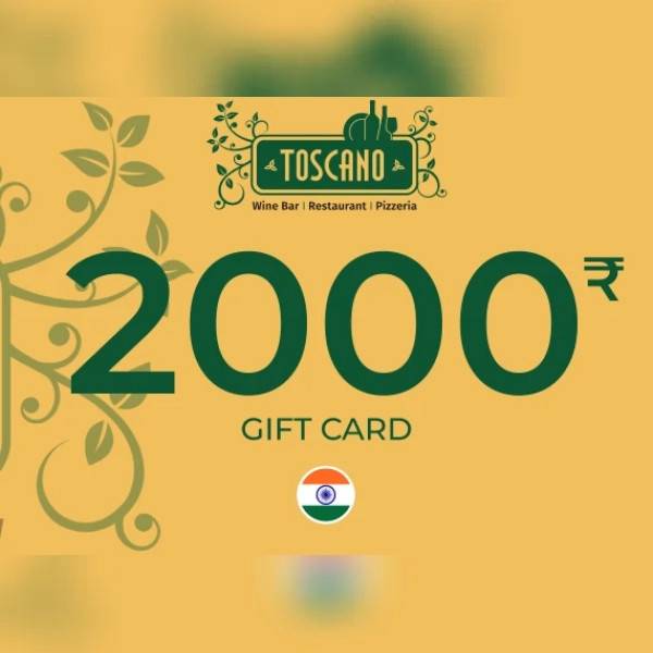 Toscano Gift Card 2000 INR Key