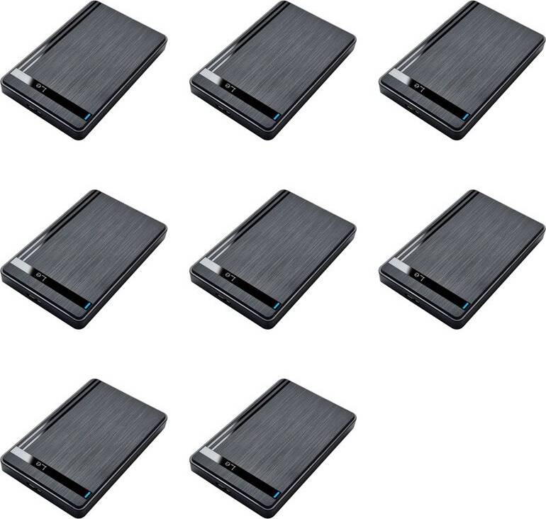 Hdd 2.5 enclosure Typecat 8pcs 2.5 Inch HDD SSD Enclosure Case