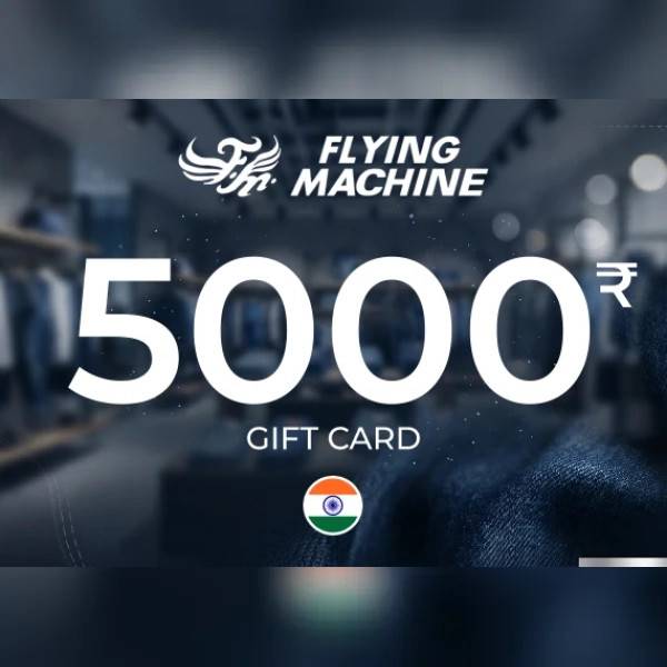 Flying Machine Gift Card 5000 INR