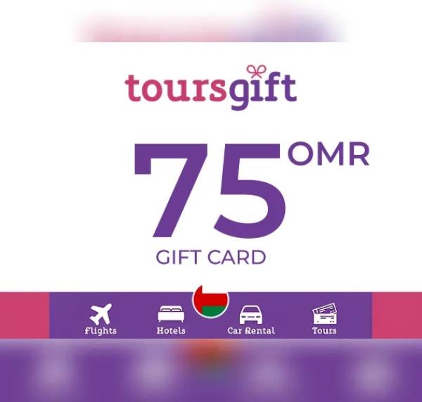 ToursGift Gift Card 75 OMR Key