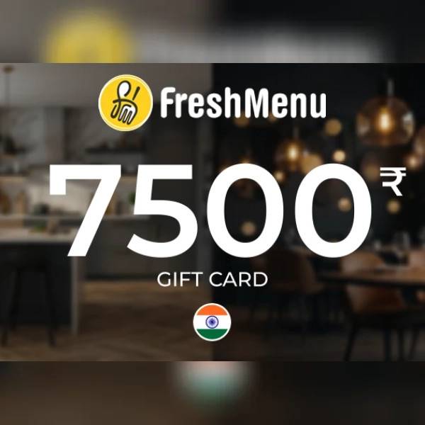 Fresh Menu Gift Card 7500 INR Key