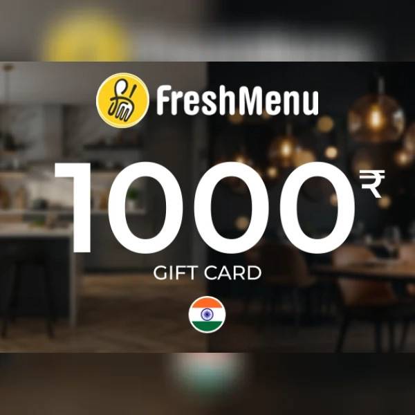 Fresh Menu Gift Card 1000 INR Key