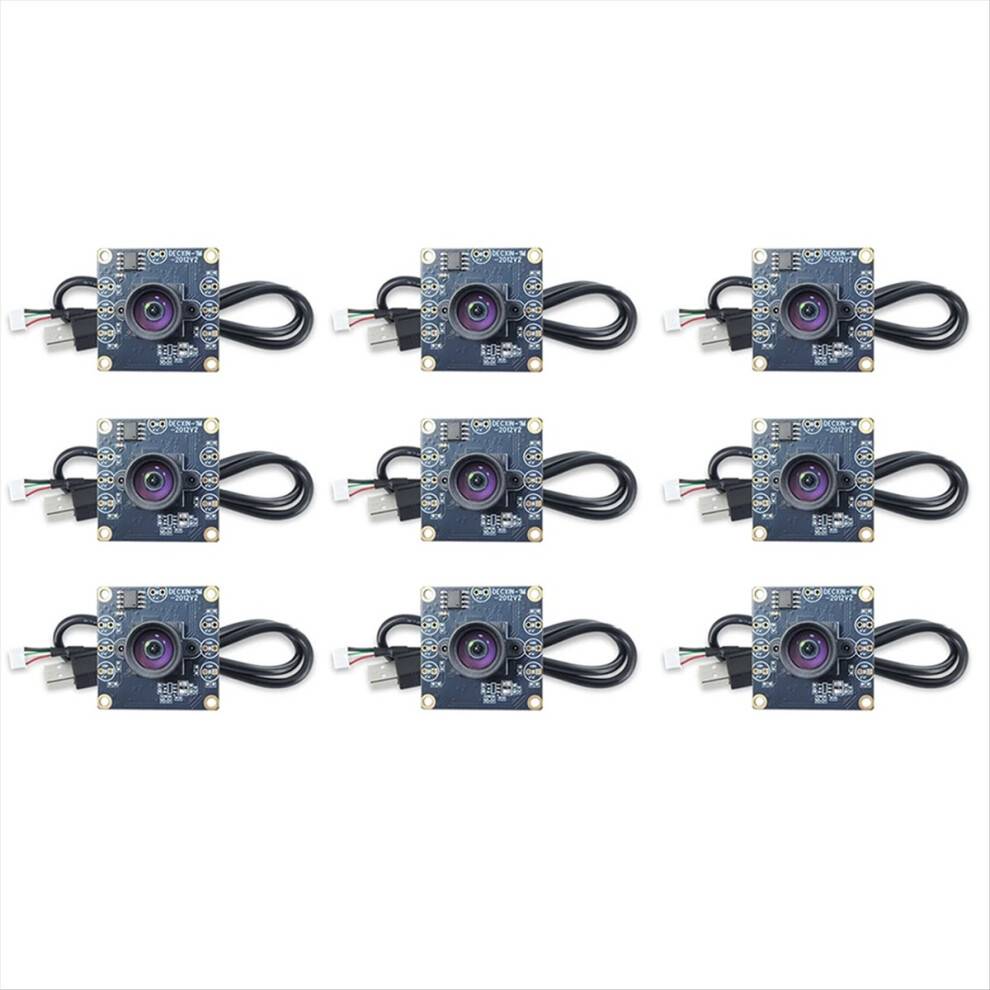Saudism 9Pcs 100 Degree Camera Module 1MP