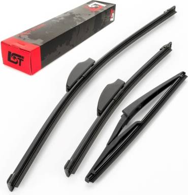 LST Windshield Wiper Blade Set Front Rear Nissan Juke F15