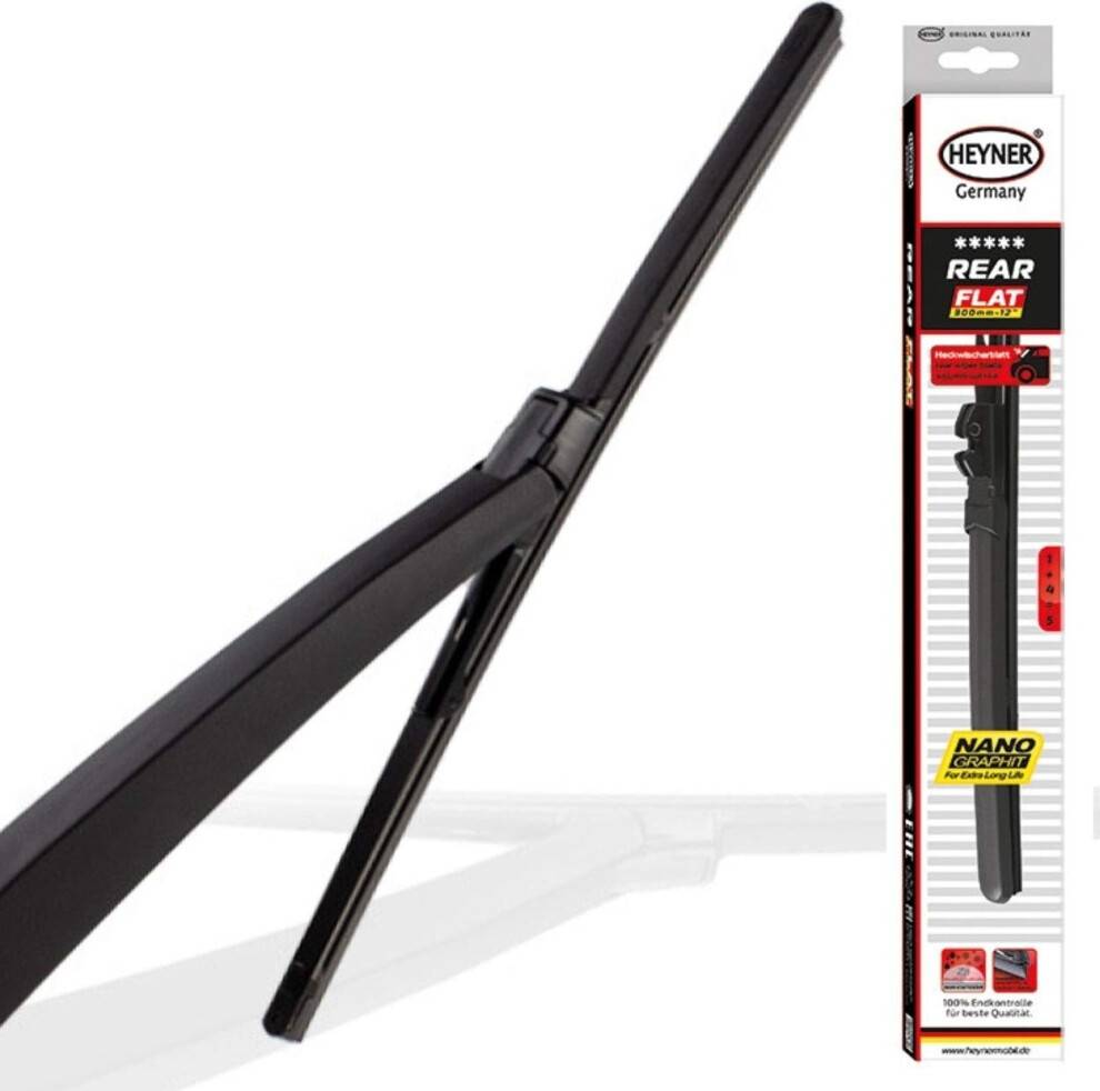 Heyner Single Flat Rear Wiper Blade 16 Inch 400mm Adapter R3