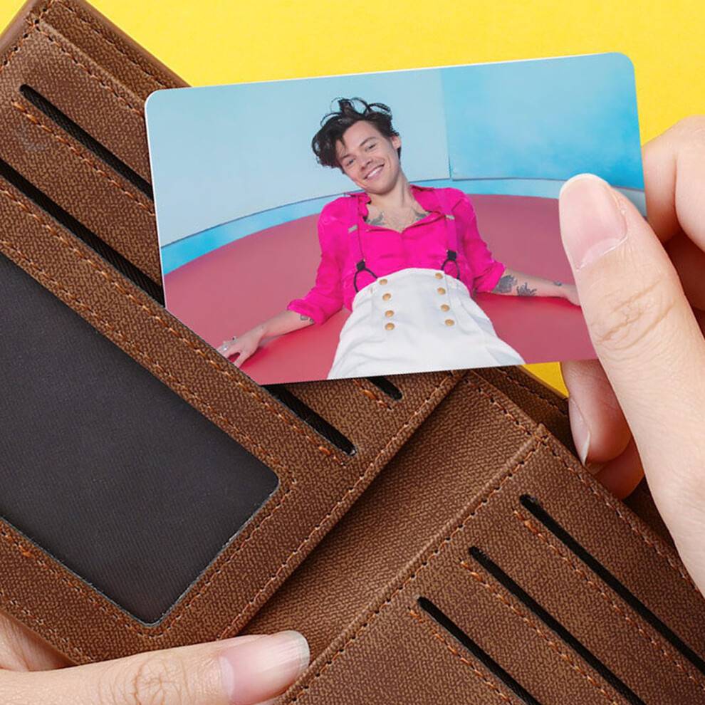 Wallets for men Slim Wallets for Men with Custom Engraved Photo - Compact Desill