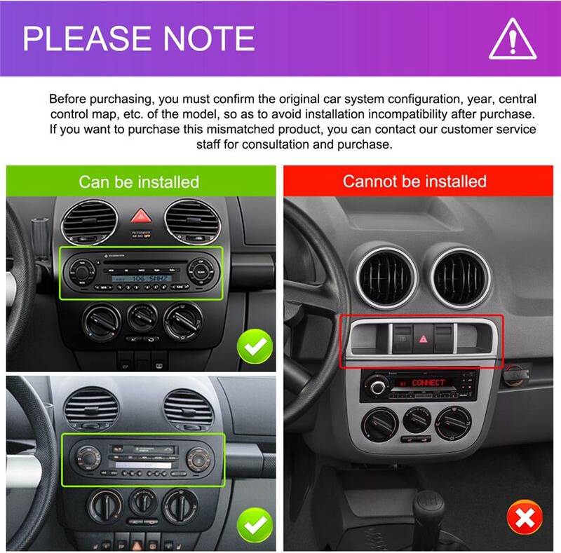 Exogio 6.86 Inch 2G 64G Android Car Radio