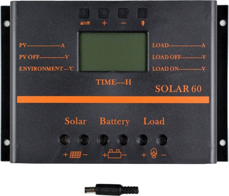 Greenzech Multi-Protection Intelligent LCD Screen Solar Charge Controller