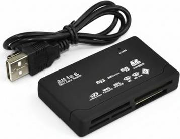 B&Q All In One Usb Memory Card Reader