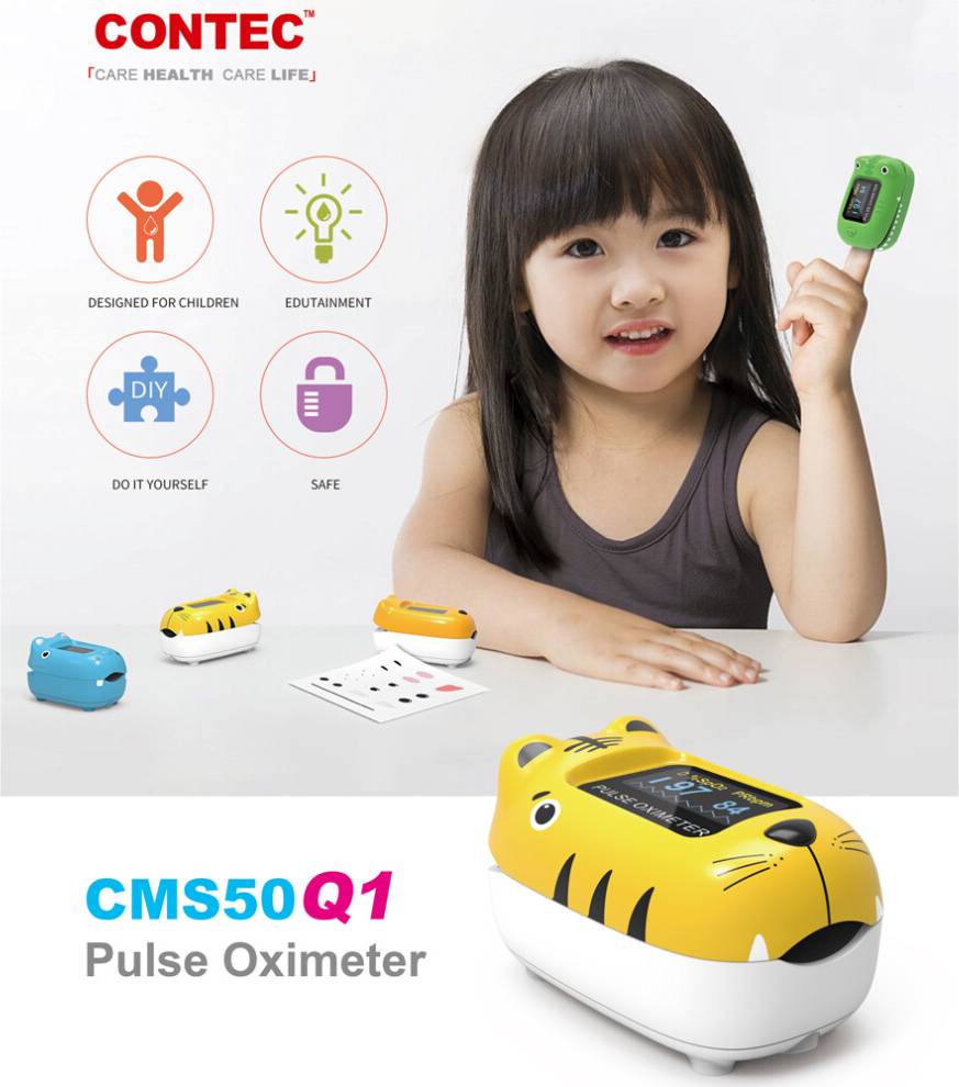 Oximeter Contec Finger Pulse Oximeter SPO2