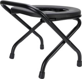 Commode chair Multipurpose Folding Commode Chair Iron Frame
