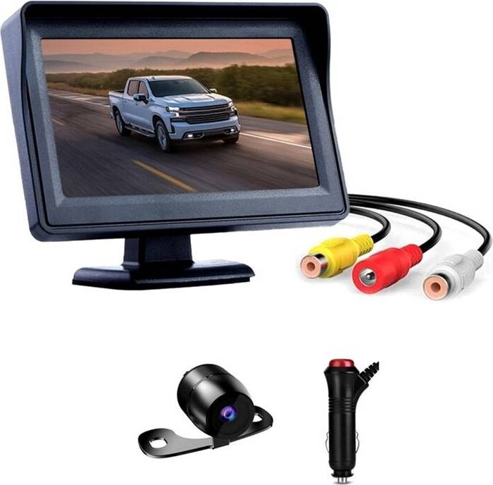 Backup Torribaly Backup Camera 4.3 Inch Monitor