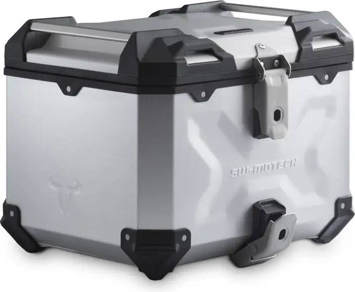 SW-Motech Trax Adv Top Case System Rallye Seat - Silver
