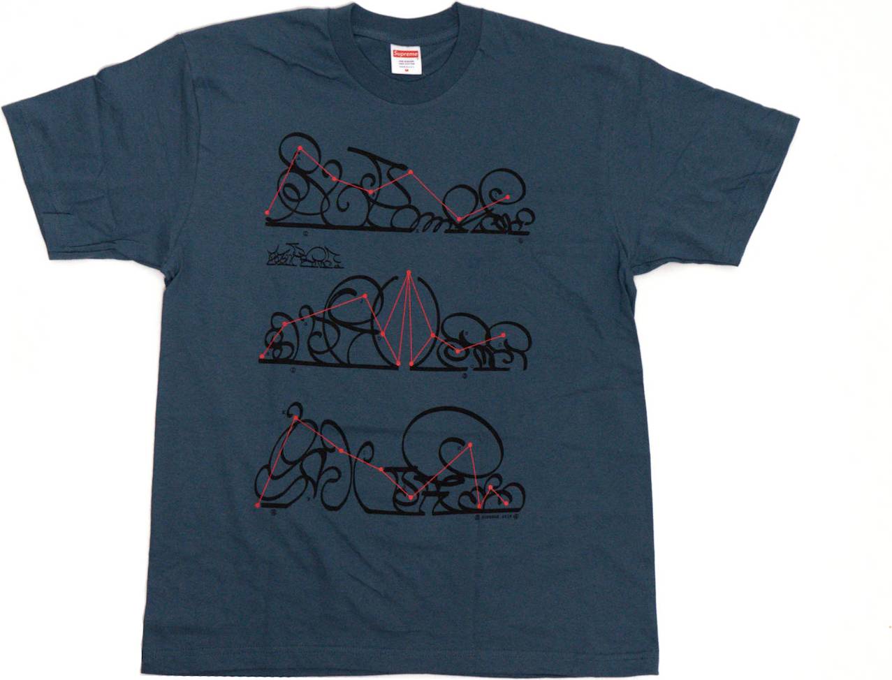 Supreme t shirt Supreme System Tee Slate