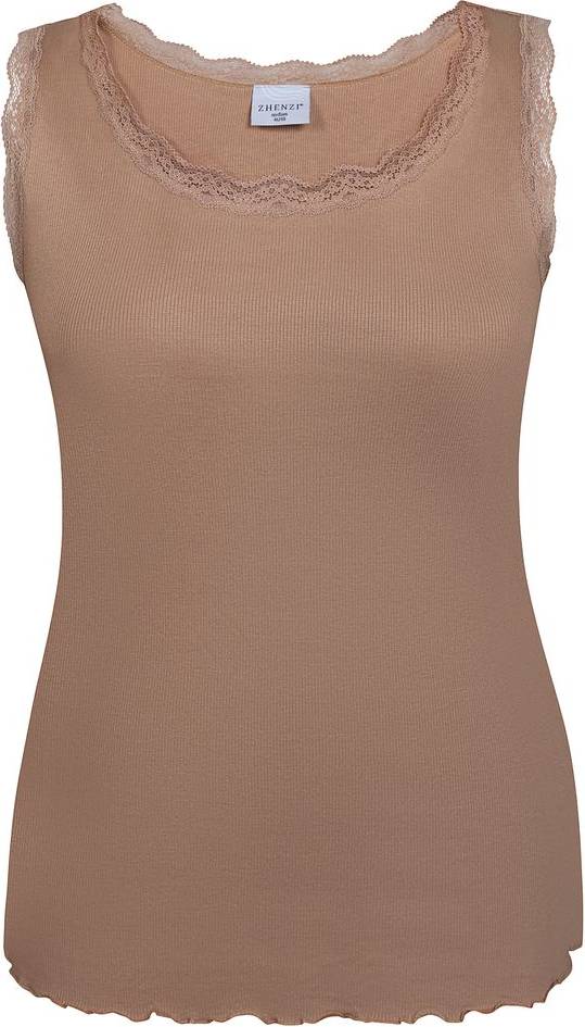 Lara Rib Top Karamel