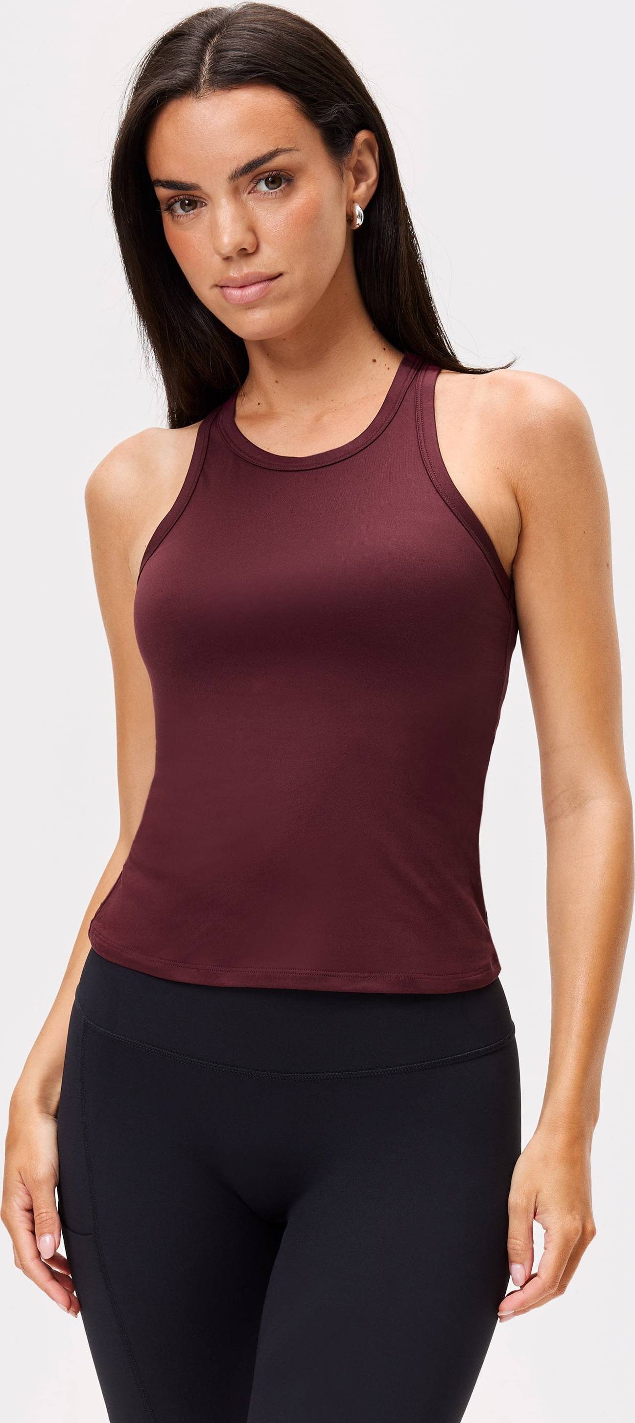 Stronger The One Tanktop - Rooddonker
