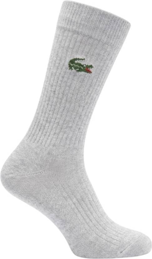 Lacoste 3-Pack Ribbstickade Strumpor Bomull