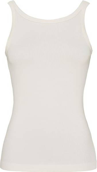 Tim & Simonsen Og Lone Rib Tank Top Ivory