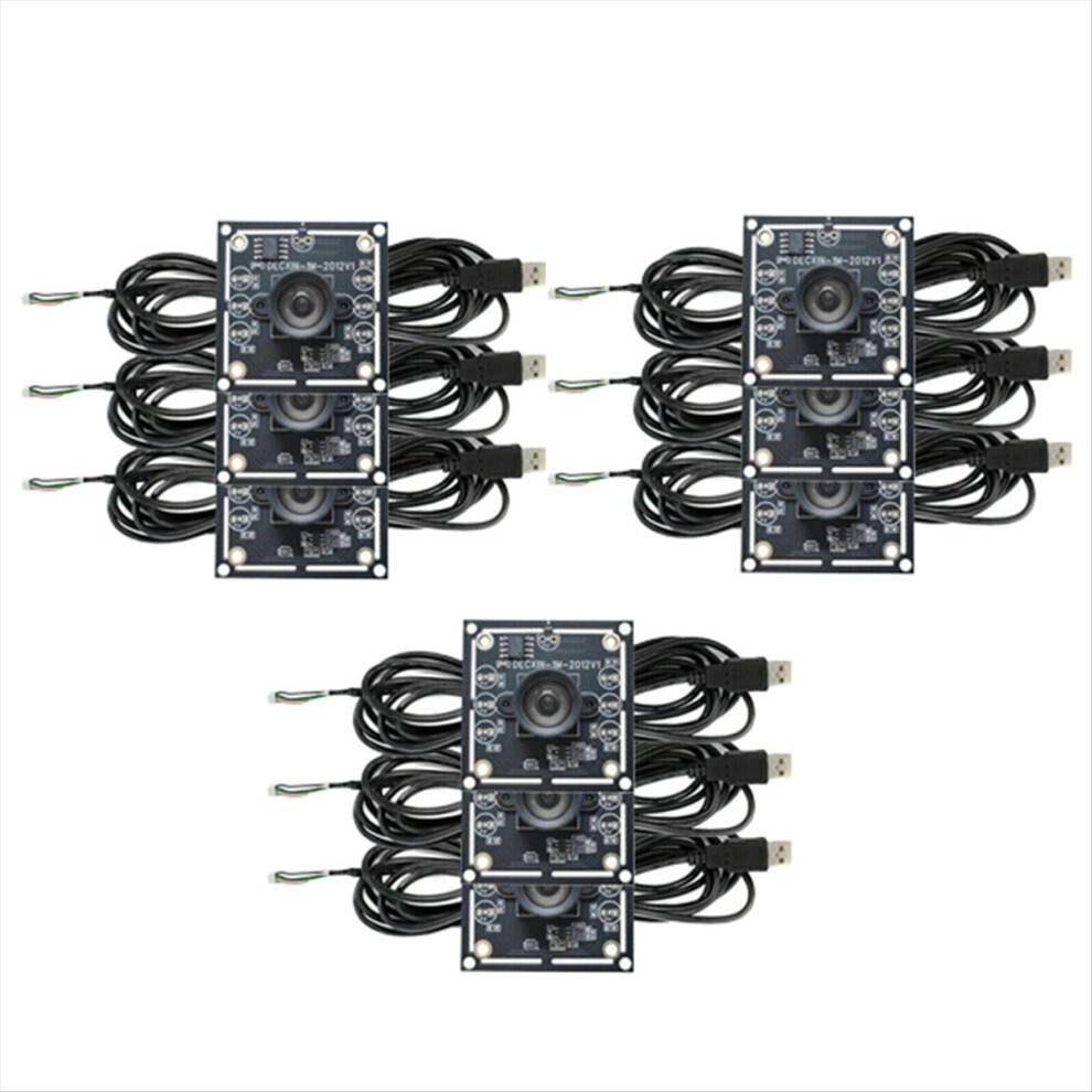Saudism 9Pcs 100 Degree Camera Module 1MP