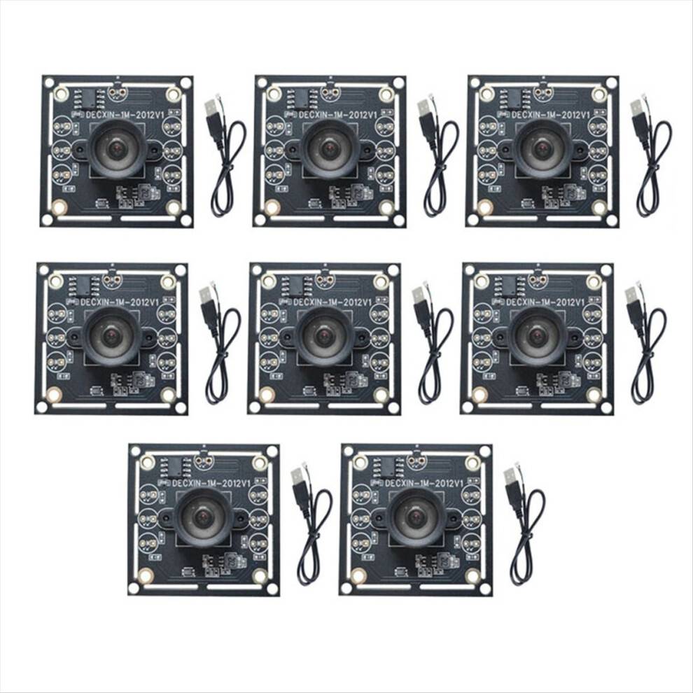 Saudism 8PCS 100 Degree Camera Module 1MP