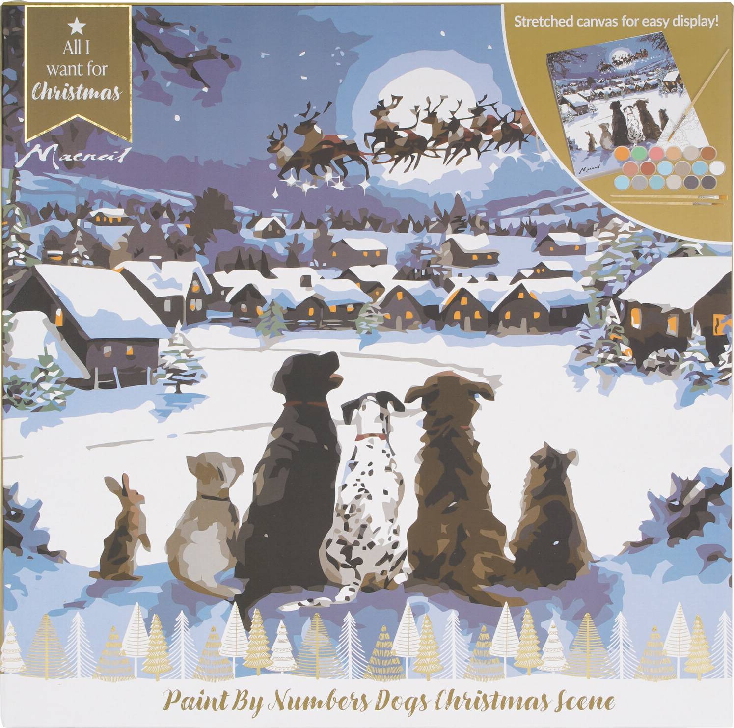 ALL I WANT FOR CHRISTMAS Scene Kit