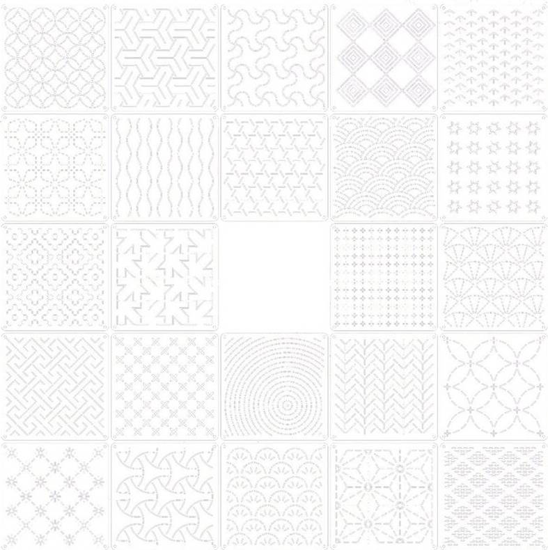 3D Embossing Folder Set 24pcs
