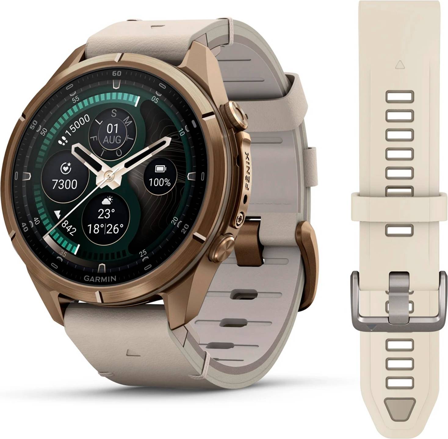 Oplader garmin watch Garmin Fenix 9 Pro InReach 43MM Smartwatch