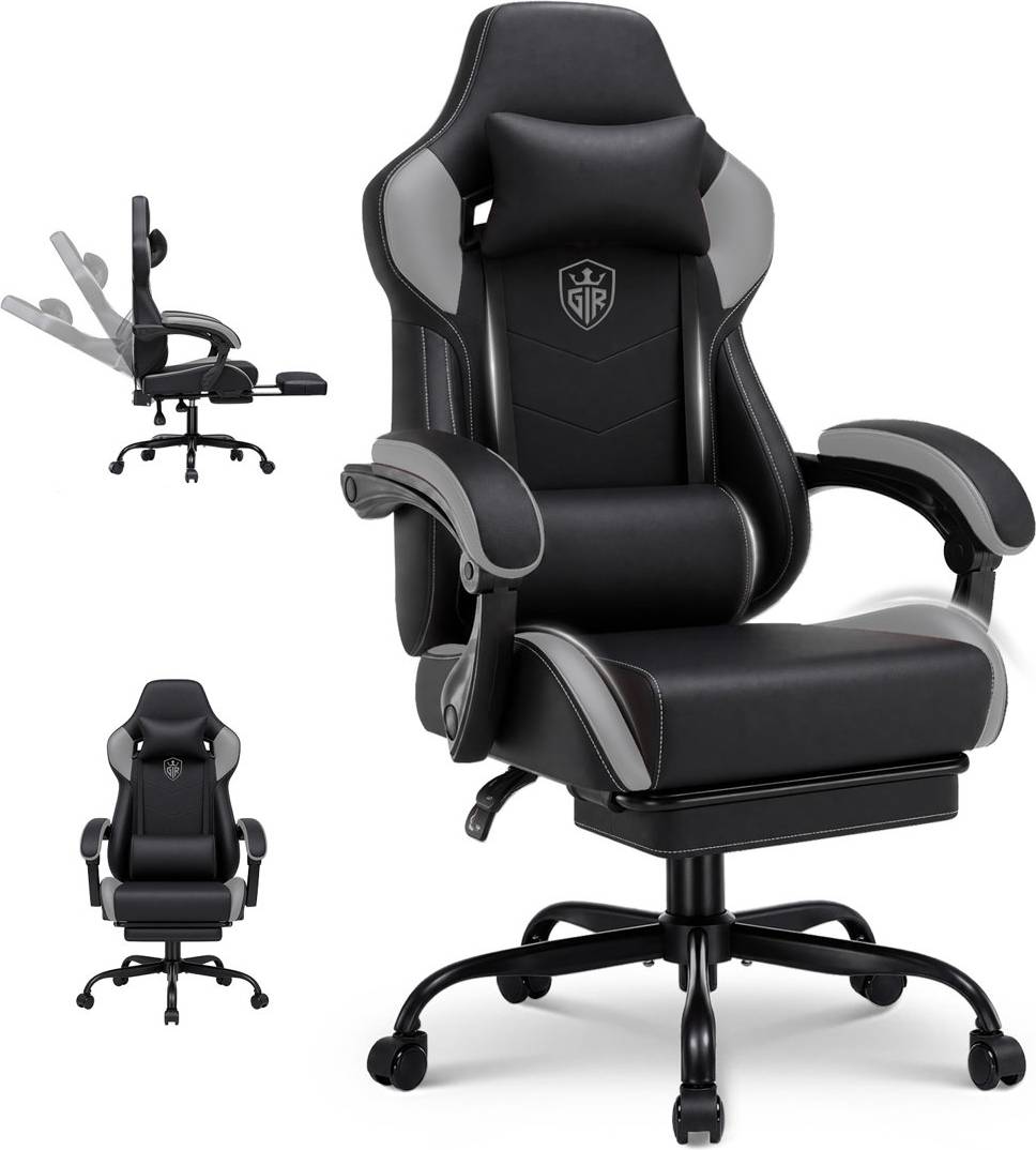 Luckracer Swiveling PC Racing Game Chair