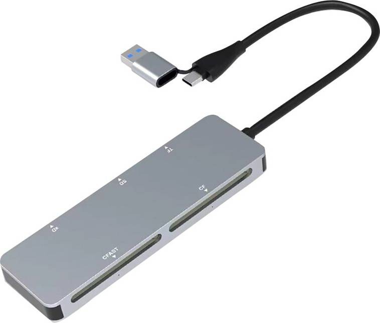 Typecat 5 in 1 Multi Memory Card Reader Adapter