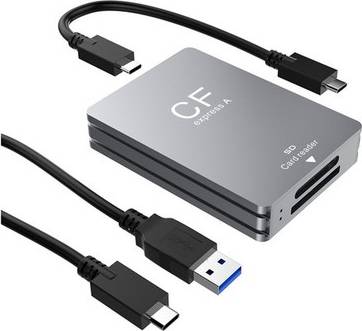 Sodial 2 In 1 Cfexpress Type A Card Reader Adapter