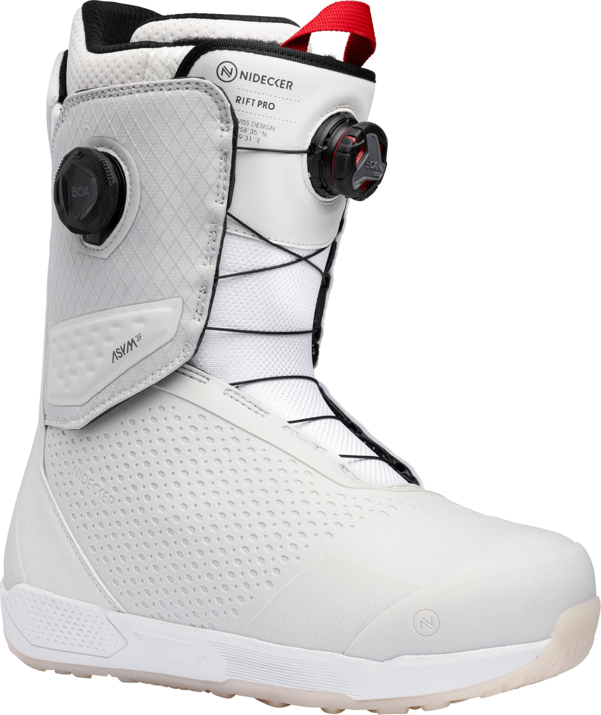 Nidecker Rift Pro Snowboard Boots - White