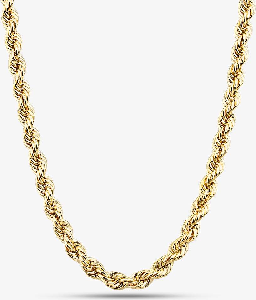 9ct gold chain Gold Classic Rope Chain 9ct Yellow 18 Inch